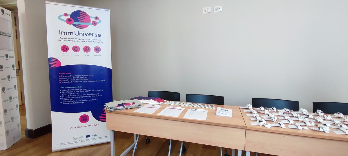 After 2 years the first progress meeting in person of <a href="/ImmUniverse_EU/">ImmUniverse</a>!!!
<a href="/HUNIMED/">Humanitas University</a> hosts our collaborators! 

#IMI_JU
#innovation
#EUfunded
#H2020