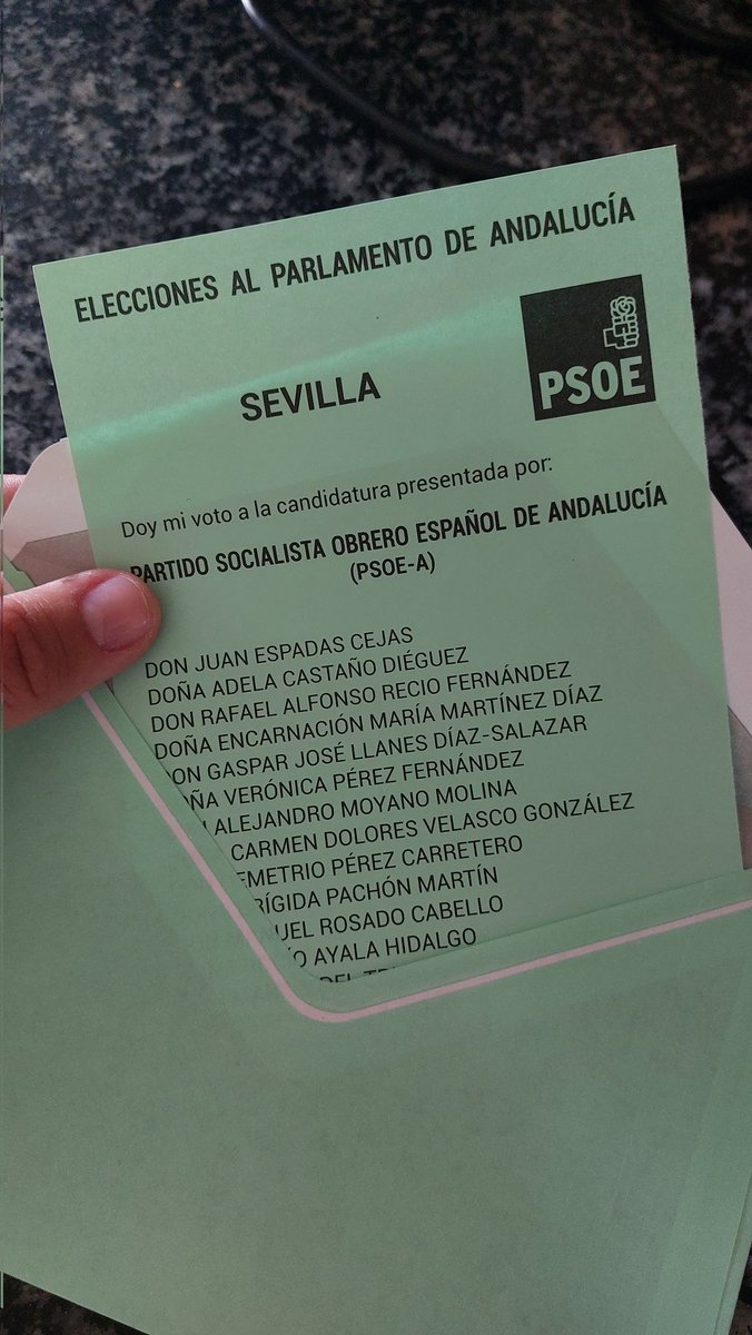 OcranSanabu78's tweet photo. Mi papeleta ya está lista... 
#SiVotamosGanamos
#BuenosDias https://t.co/CEeBCQEzmA