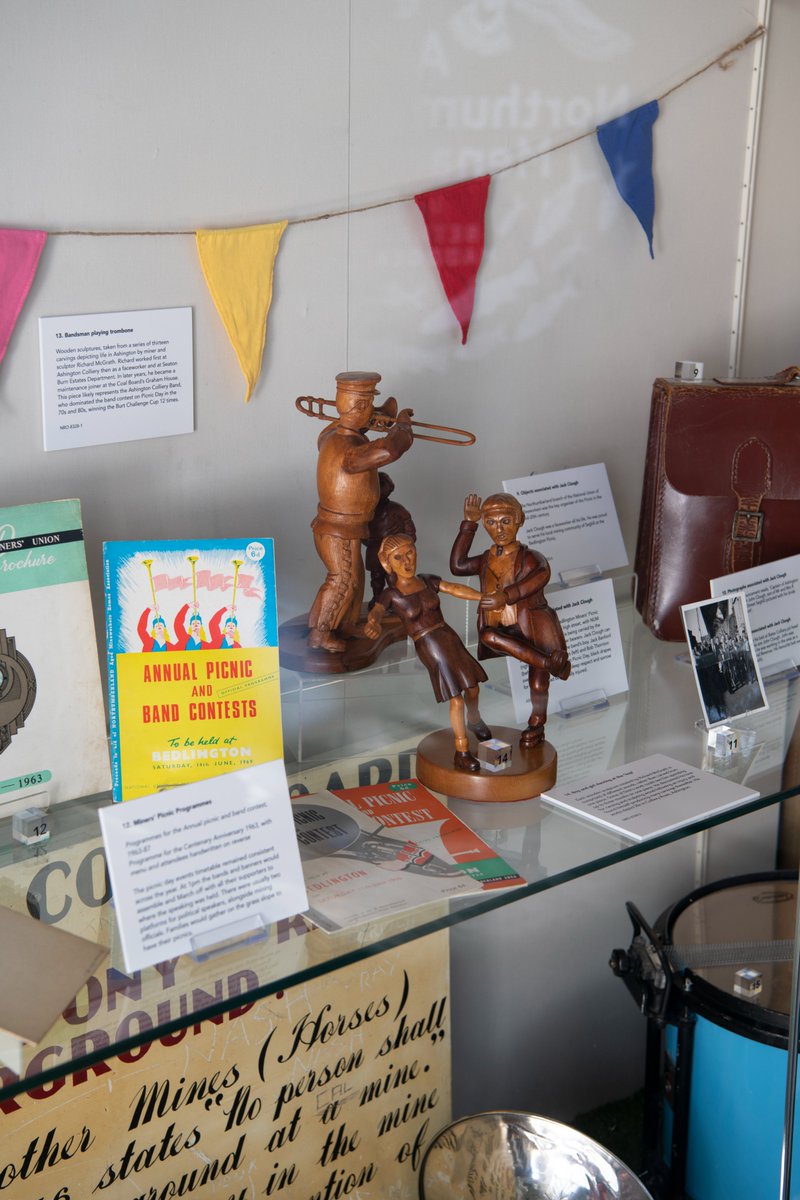 RNorthumberland's tweet photo. N_landCouncil: RT @Woodhorn: Have you spotted the new display curated by our collection team at #Woodhorn
Celebrating the Northumberland #MinersPicnic the display reflects themes in #BethanMaddocks new installation #WorkRestandPlay
Open Wed-Sun 10am - β¦ https://t.co/yy3ZY4MCZo