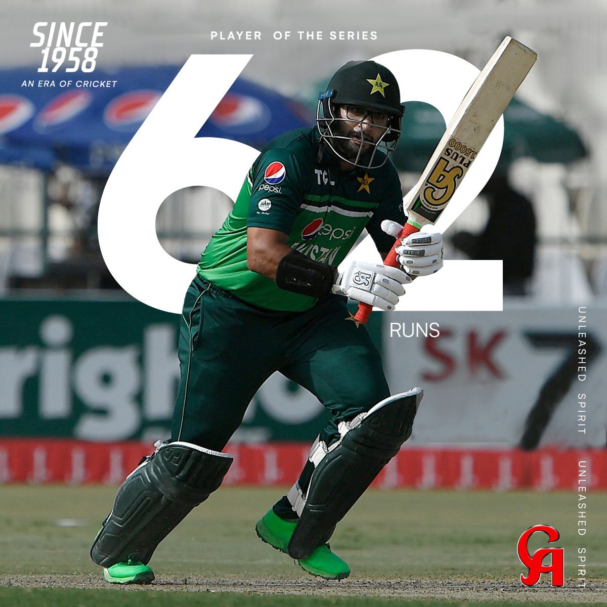 With a spectacular victory of Pakistan
<a href="/ImamUlHaq12/">Imam Ul Haq</a> maintained his dominance with 62

CA Sports | An Era Of Cricket 

ca-sports.com.pk🇵🇰
ca-sports.co.uk🇬🇧

#casports #englishwillow #shadabkhan #imamulhaq #cauk #bestenglishwillowbat #pakvswi