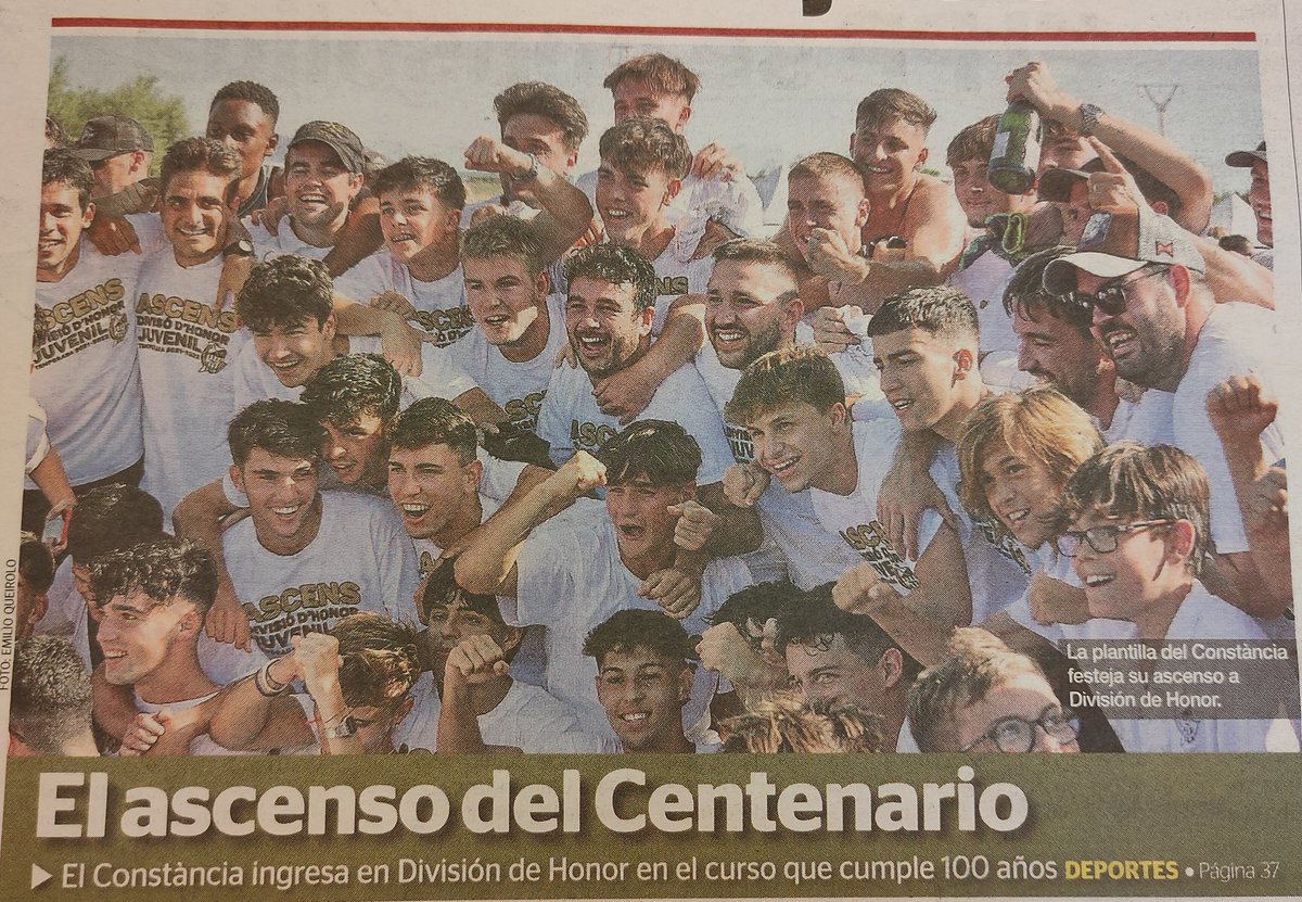 CEConstancia's tweet photo. 🥱😵‍💫 Bon dia!

📰 AVUI SOM PORTADA a @UHmallorca @UHEsports 

Moltes gràcies 🤍🖤 https://t.co/t4ZwD0IiL7