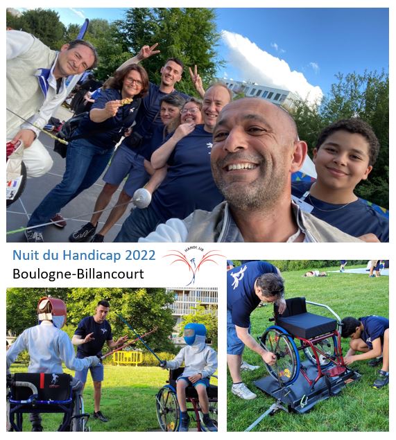HandiLib's tweet photo. La @NuitDuHandicap c'est fini pour 2022, mais rendez-vous est pris pour l'année prochaine, même lieu : @Ville_BoulogneB 
Merci @ElassineMoez pour ton envie, ta passion, ton énergie. 
Merci aux bénévoles pour votre engagement. 
Merci à vous tous pour les sourires et les échanges. https://t.co/ScHdlh0cee