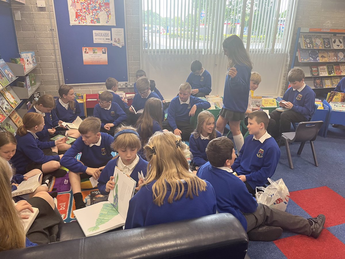 woodleasnow's tweet photo. It was great to get back to Leyland Library today finally! Our children were so excited about being able to check out books, get their library cards and hear all about the exciting events at the library! @LancsLibraries #WJSEnrich #WJSEnglish https://t.co/CtkClyudQM