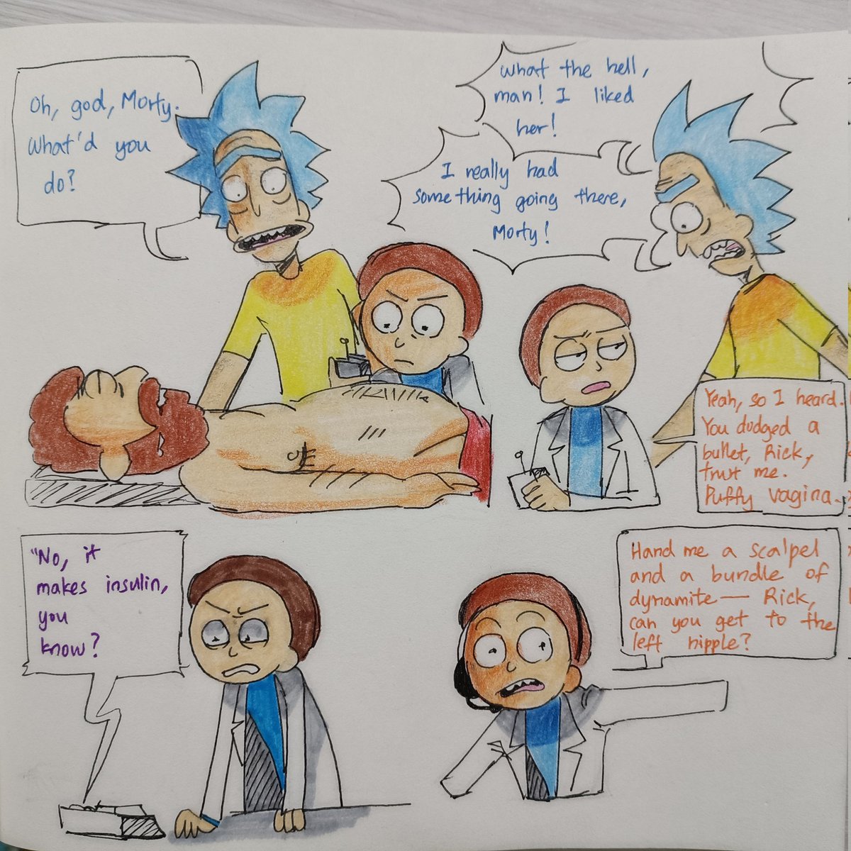 kreidxpriz's tweet photo. Anatomy Park
#reverserick #reversemorty #mortysmith #ricksanchez #rick #morty #rnm #ram #rickandmorty https://t.co/aIWzgf1jWn