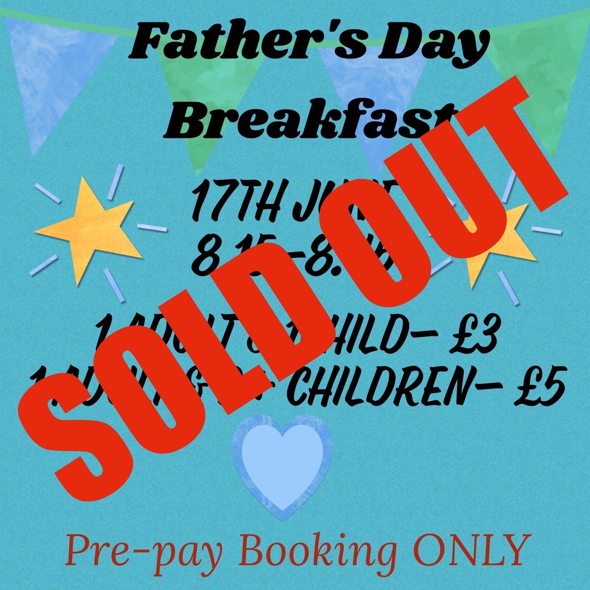 Thank you all that have booked but we have hit capacity.

Gifts still on sale from today in the office £1.50 each