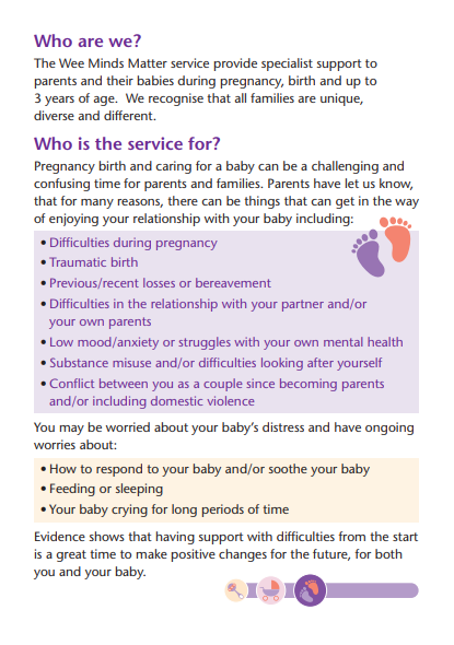 nhsggcscs's tweet photo. Happy #InfantMentalHealthWeek 

Mental health issues can begin in infancy and our team are here for mothers to help their infants get the best start in life. 

Because Wee Minds Matter. https://t.co/8gyH6rR4IX