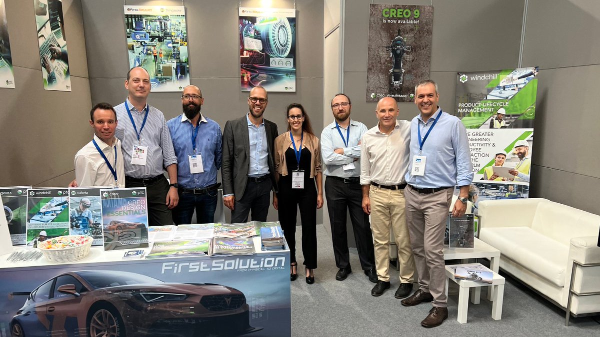 _FirstSolution_'s tweet image. La scorsa settimana si è tenuta la fiera MECSPE, grazie a tutti coloro che hanno partecipato e che sono venuti al nostro stand a conoscere il nostro team e a scoprire le nostre soluzioni innovative! 🔝🚀
#FirstSolution #PTC #CAD #PLM #IoT #AR