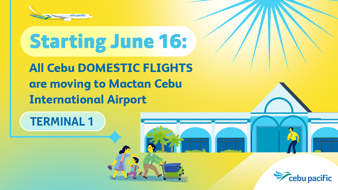 Cebu Pacific Air on Twitter "We’re moving back to Terminal 1! If you