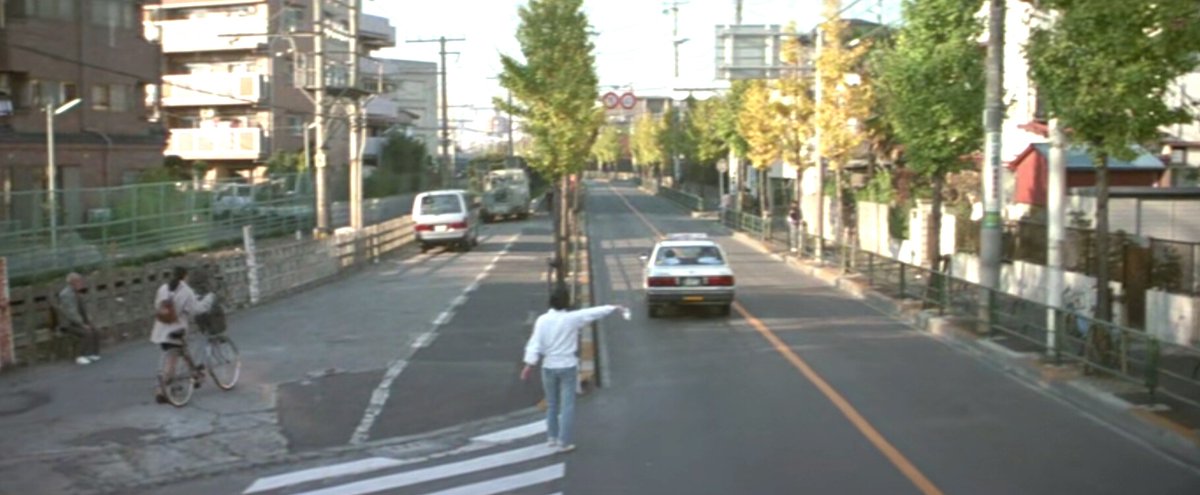 markdad139's tweet photo. @sinafukudoa ★そうですね☝️『寅次郎紅の花』では、寅さんの鞄を持って柴又街道を疾走して、最後に大きな親切を成し遂げましたね、笑 https://t.co/WYloBEHOon