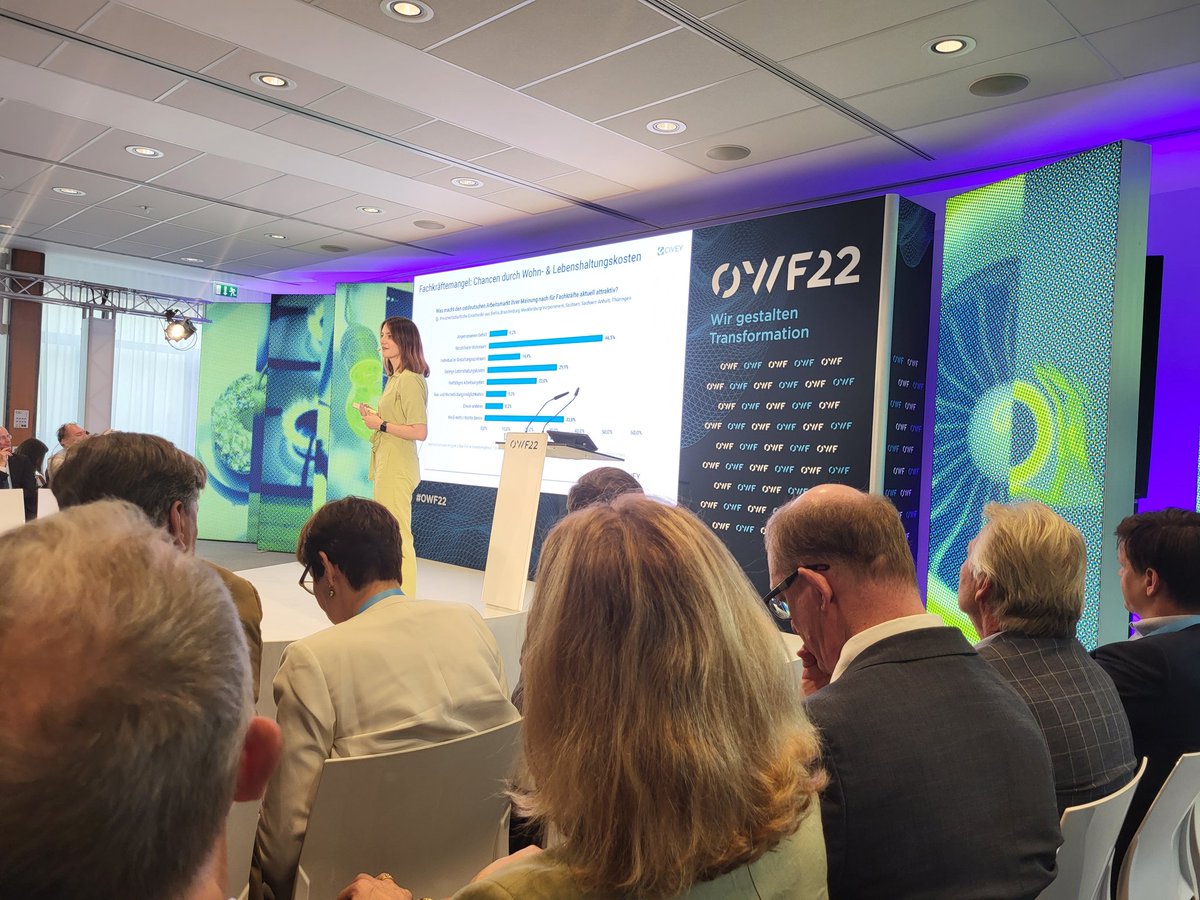 #OWF22 auch beim Transformationsbarometer kommt der Fachkräftemangel zur Sprache
@InterimX pic.twitter.com/dmv08znyge