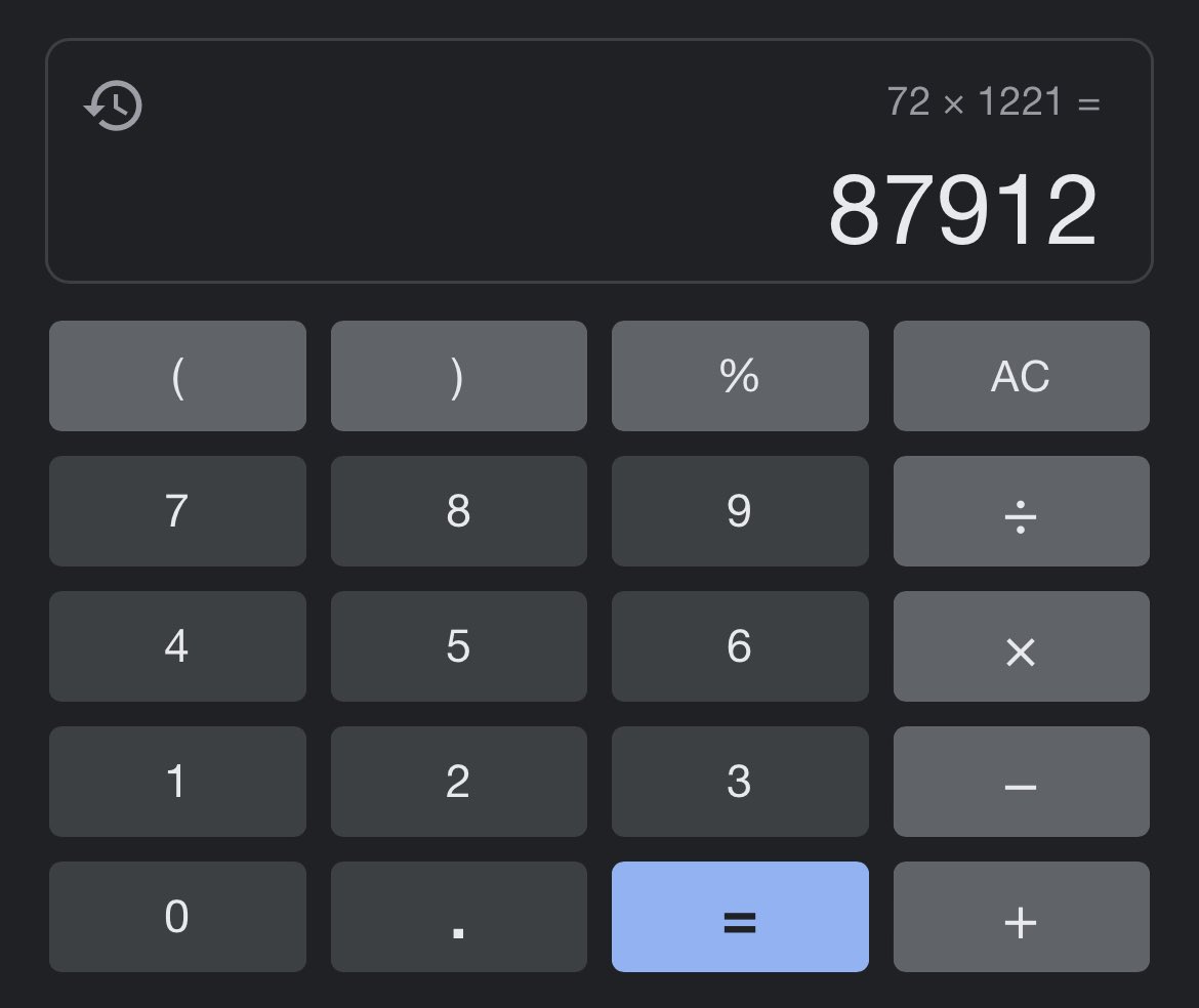 A moment of silence. gm