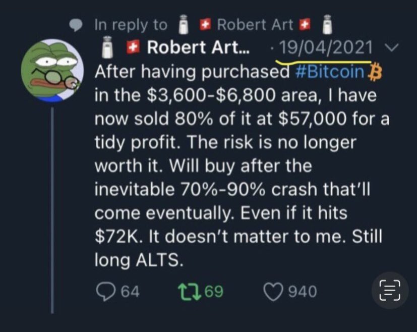 SirRobArtII1's tweet photo. I tried to help. I really did. Provided further updates every time I sold and bought. I really, really tried.💚 https://t.co/mNdJtp7Iv6