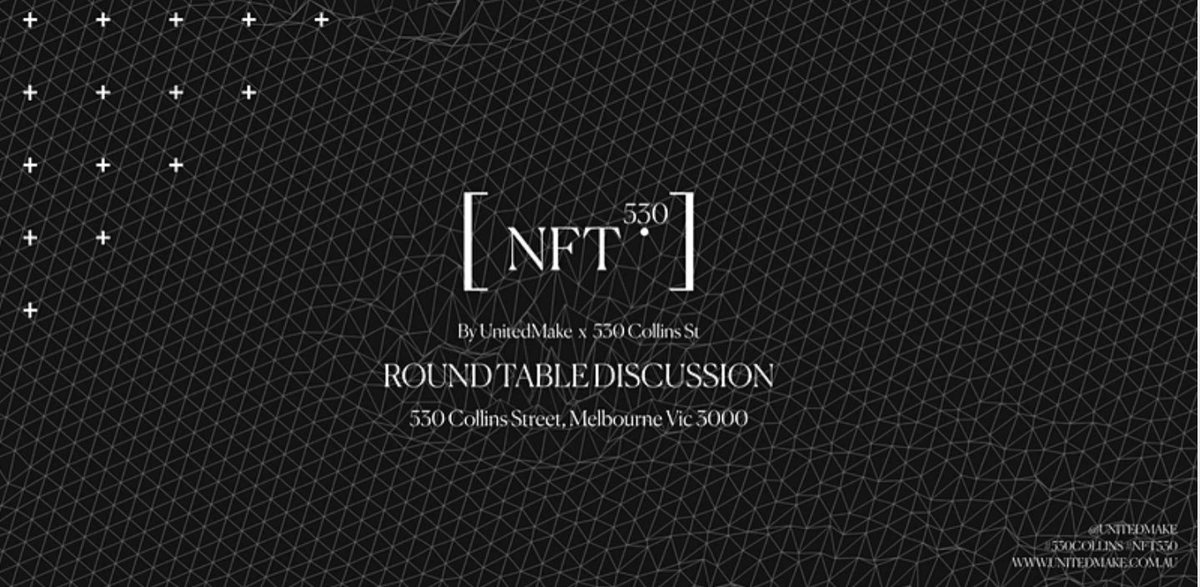 Who missed out our nft530 exhibition opening presented by <a href="/UnitedMake/">UDMK</a>? 

🌟Join the Round Table Discussion with <a href="/Gandalf_NFT/">Gandalf 🧙‍♂️</a> <a href="/JLArtsphere/">JANE 🇦🇺</a> <a href="/mondqu/">Mond Qu</a> before the exhibition wrap up! 

What's the future of NFTs? 

Register your spot below👇
eventbrite.com/e/363886463207

See you all legends!