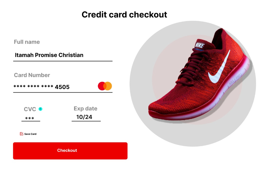 Credit card checkout
#uiux #DailyUI #checkoutpage #productdesign