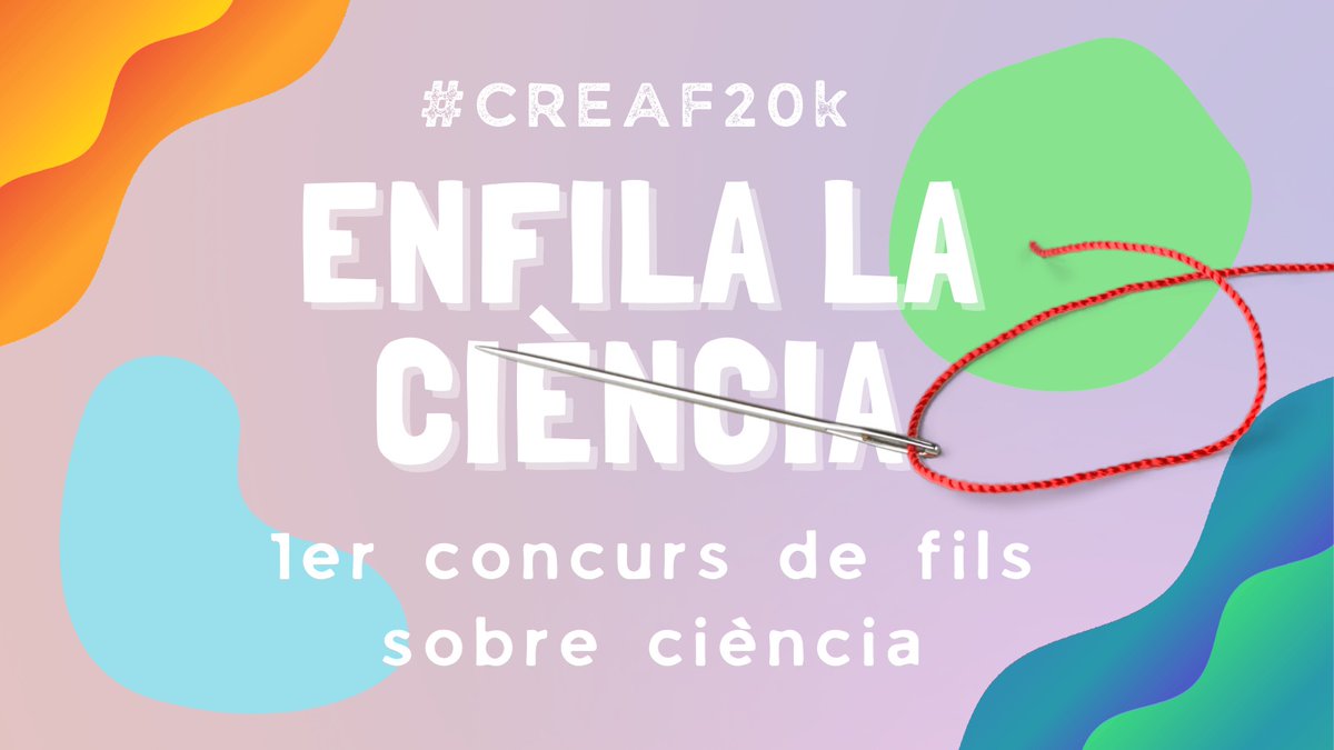 Senyores i senyors... inaugurem el 1er concurs de fils sobre #ciència ✨ENFILA LA CIÈNCIA✨!!!!! Fa dies que tenim moltes ganes d’explicar-vos-ho i per fi ha arribat el moment  🧵💜👇