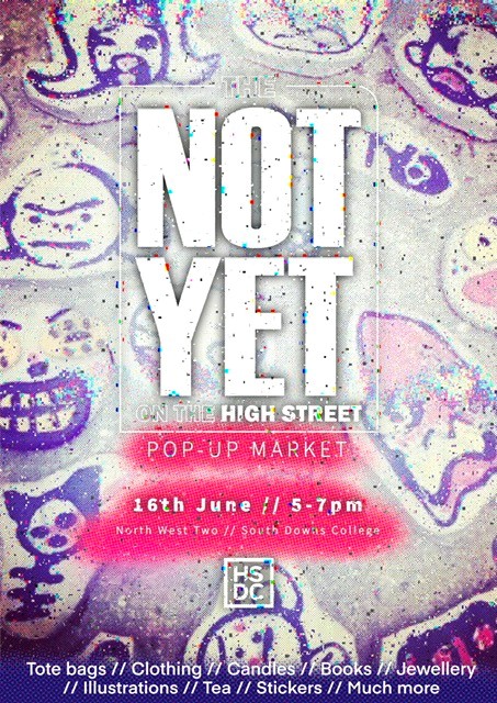 Be_HSDC's tweet photo. Don't miss our HSDC South Downs art exhibition and market on Thursday at our North West 2 building!
From 5-7pm you can see amazing artwork created by our students, as well as buy products and gifts from our pop-up art market, including candles, stationery, jewellery and more 🥳🎨 https://t.co/awQSZLnNGb