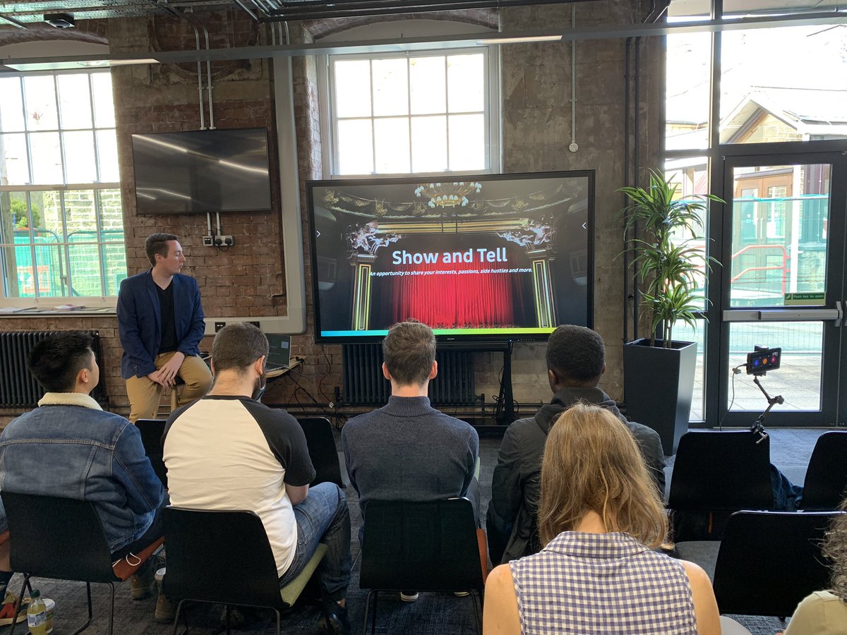 We’re in Lancaster for our quarterly meet up this morning! It’s always great learning all about our progress and teams through show success stories and a show and tell segment. #mrx #flexmr #success