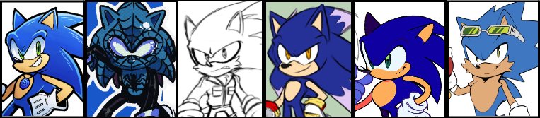 @CapsuleGamer had a proposal... Sonic verse, anyone? From left to right: @Meelowsh1 - Planet Sonic @codetrillogy- Stealth the Hedgehog (Me)- Agent Cream Sonic @SweggyQ - Sonic Next Gen AU @MarcusLarry627 - Project Shonen @MeanBeanZone- Sonic Future