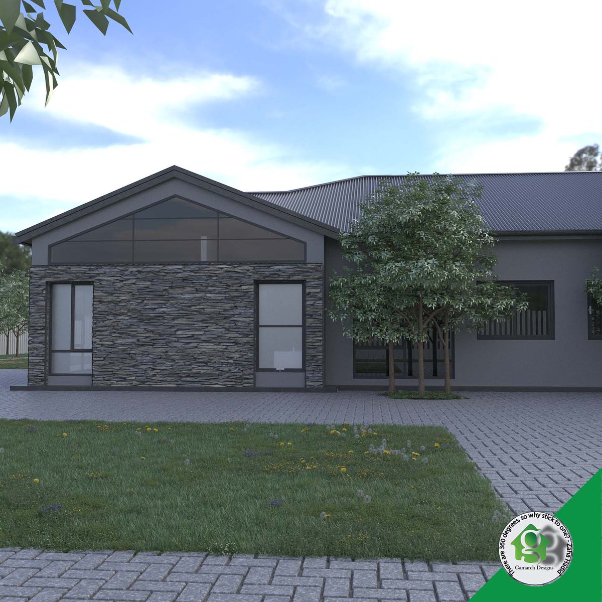 houseplanzw's tweet photo. 🇿🇼We are delighted to share our Completed design (House Plan in 3D) in Mabvazuva
The design uses less energy than similar buildings ;
*Envelop is cool during summer and warm during winter
 For total construction material cost Click the Link-- https://t.co/r9wOdO4IEA
📲;0782627941 https://t.co/32bW2MCPsu