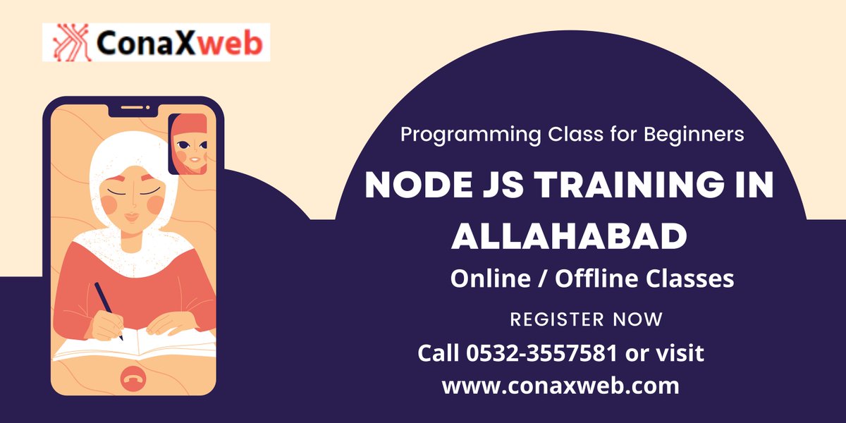 ConaXweb's tweet photo. Node Js Training in Allahabad
π ( π ) 0532-3557581, +91-9794206246
π ( π§ ) info@conaxweb.com
π ( π ) https://t.co/iKod83Nv1o
#NodeJs #NodeJsTraining #Nodejstrainingcklasses #coaching #training #course #conaxweb #prayagraj https://t.co/aBuAmUS4Dl