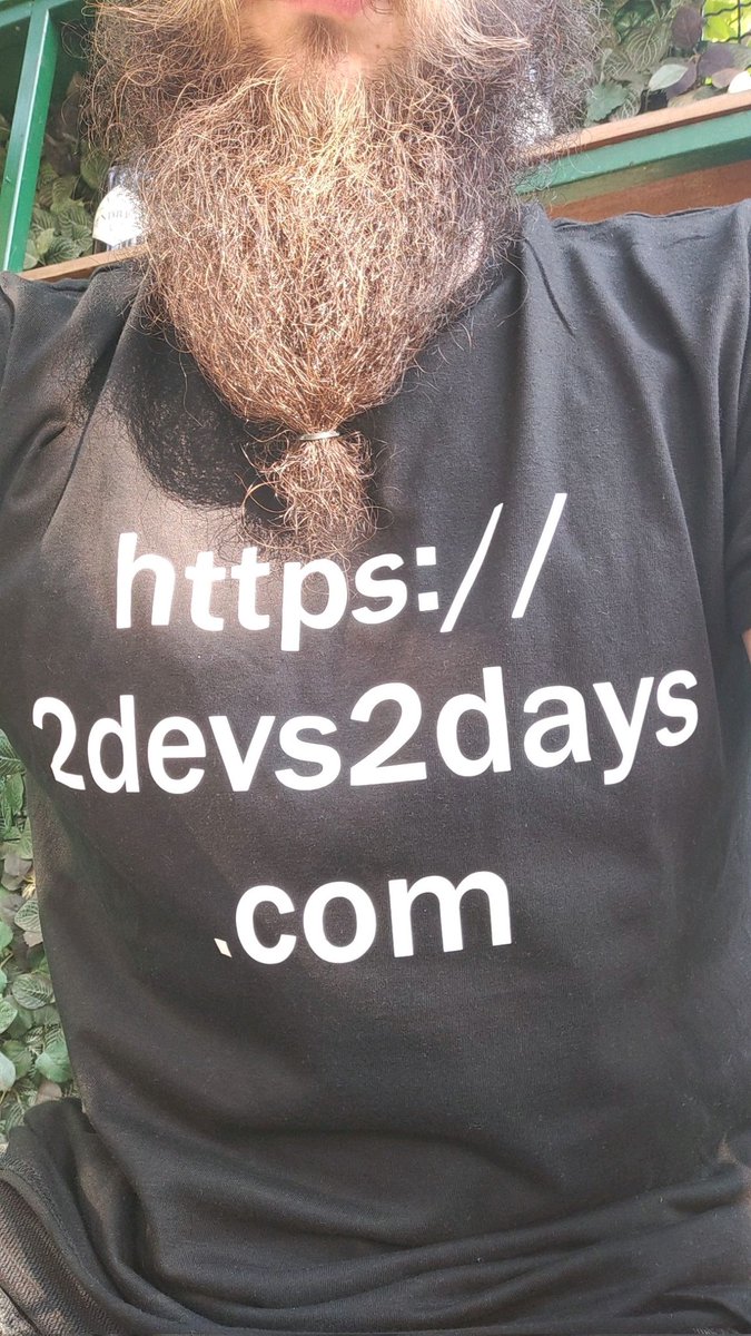 New #2d2d #merch available at 2devs2days.com

50% off today

#programming #webdev #technology
