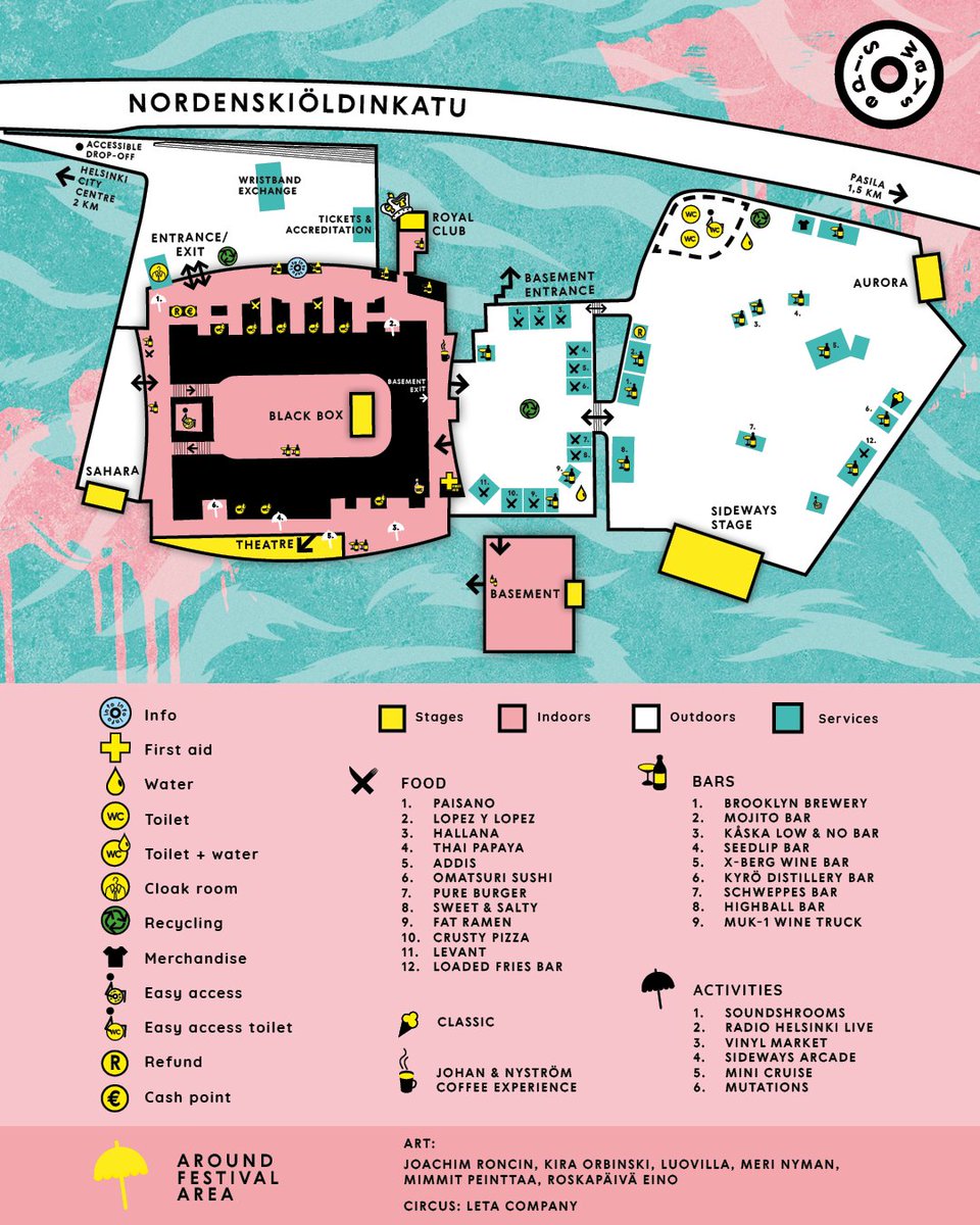 Se on sellanen juttu, että tällä viikolla mennään! Sideways vihdoin Nordiksella torstaista lauantaihin 16.–18. päivä. Nähdäänkö siellä?<3