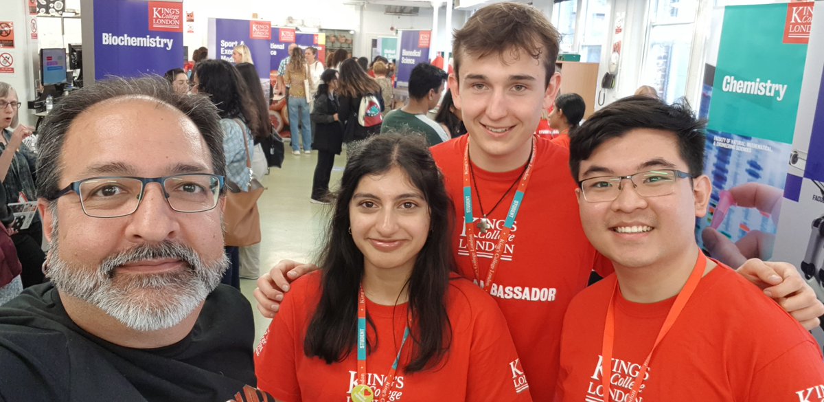It was great to be back to on-campus Open Days at Guy's Hospital over the weekend - thank you to our lovely students for being such inspirational ambassadors! <a href="/KingsImaging/">Biomedical Engineering & Imaging Sciences</a>