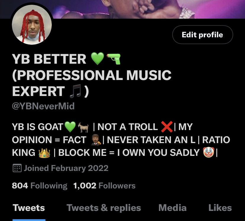 YBNeverMid's tweet image. 1,000 WOATS
I’m officially in WollyWood, Its time for a comeback