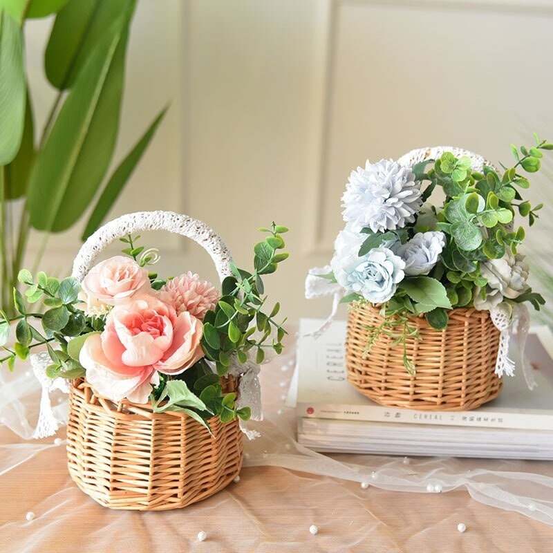 SolutionHub2's tweet photo. Woven Flower Basket Wicker Round Basket with Handle https://t.co/wPKSNA8Lf1 #flowergirlbasket #bridesmaidbasket #handwovenbasket #willowbasket #rusticbasket #rattanbasket #basket
#basketforgifts #minibasket #weddingbasket #weddinggift #giftforher #bride #bridalgifts https://t.co/gVS6Pol1En
