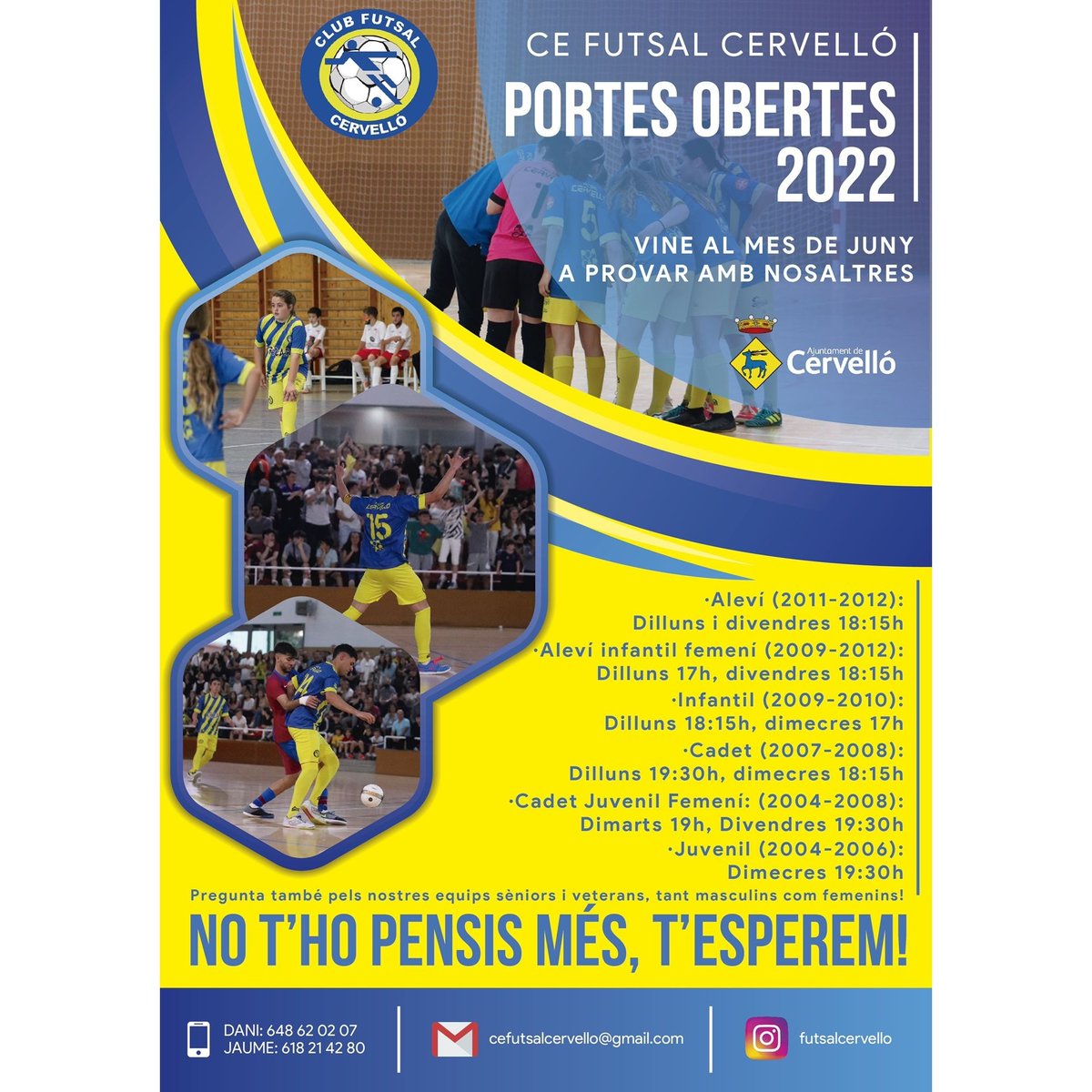 CE Futsal Cervelló (@futsalcervello) on Twitter photo 