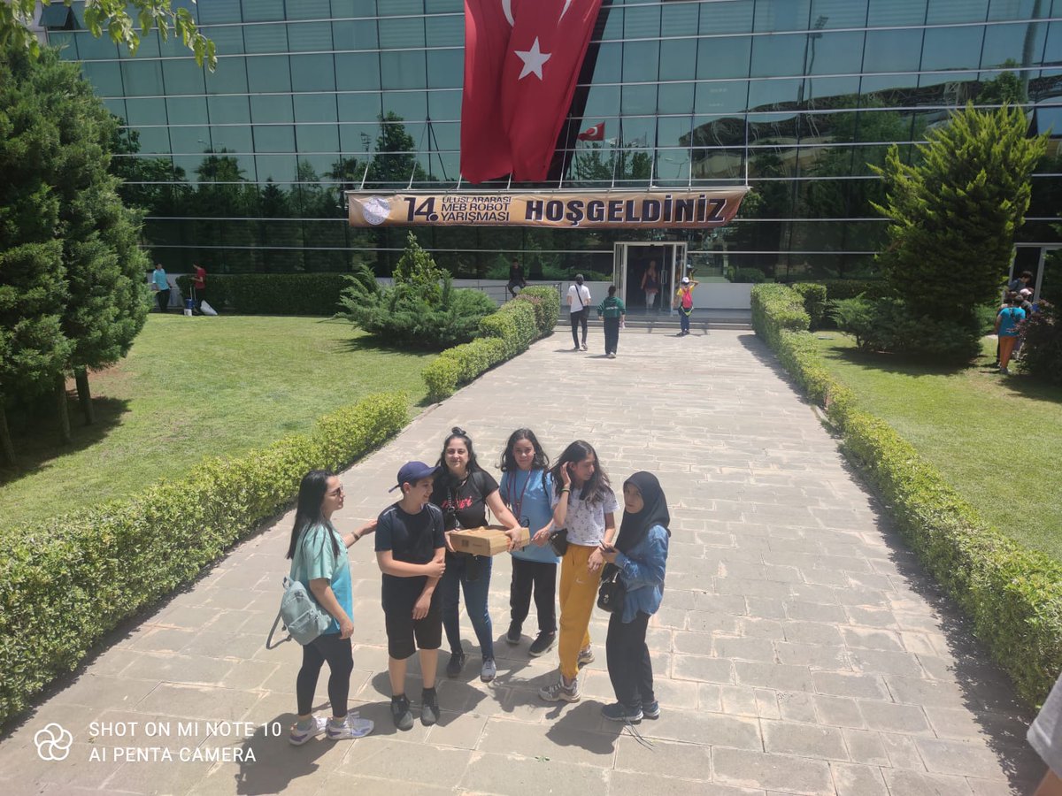 Ctinaztepeoo's tweet photo. 14. MEB uluslar arası robot yarışmasına katılan ekibimize başarılar diliyoruz. @tcmeb @hataymem
@Antakya_ilceMEM https://t.co/mKFajiEI2P