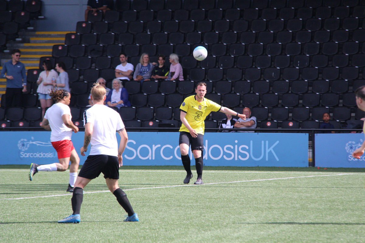 GeorgeOrchard6's tweet photo. Charity Football Match at Bromley Football Club and it was great to be back out on the pitch ⚽️ https://t.co/sDDtplI3Fy