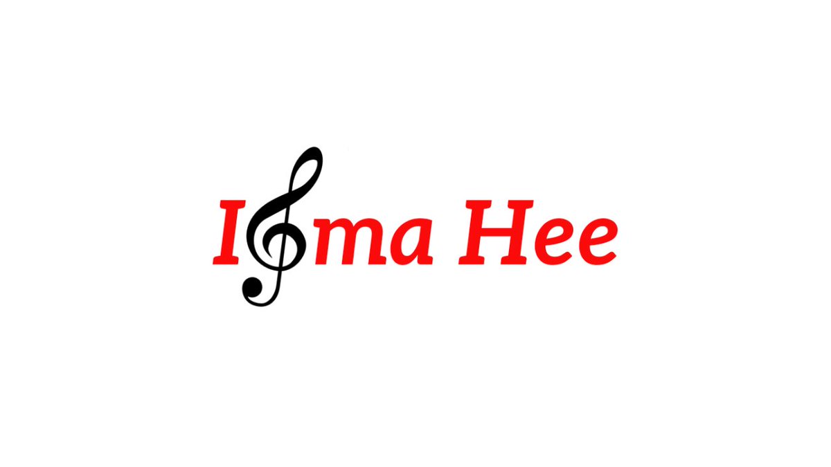 isma_hee's tweet image. Isma Hee também tem uma logomarca, essa é a marca visual que representa o artista.