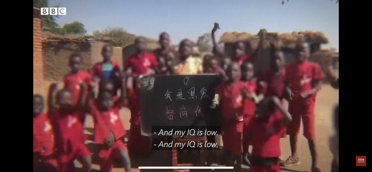In 2020, on Chinese social media, a video started going round. It showed a bunch of young African kids — primary school age — repeating a Chinese phrase shouted by a voice off camera. The phrase was: “I am a black monster; my IQ is low.”