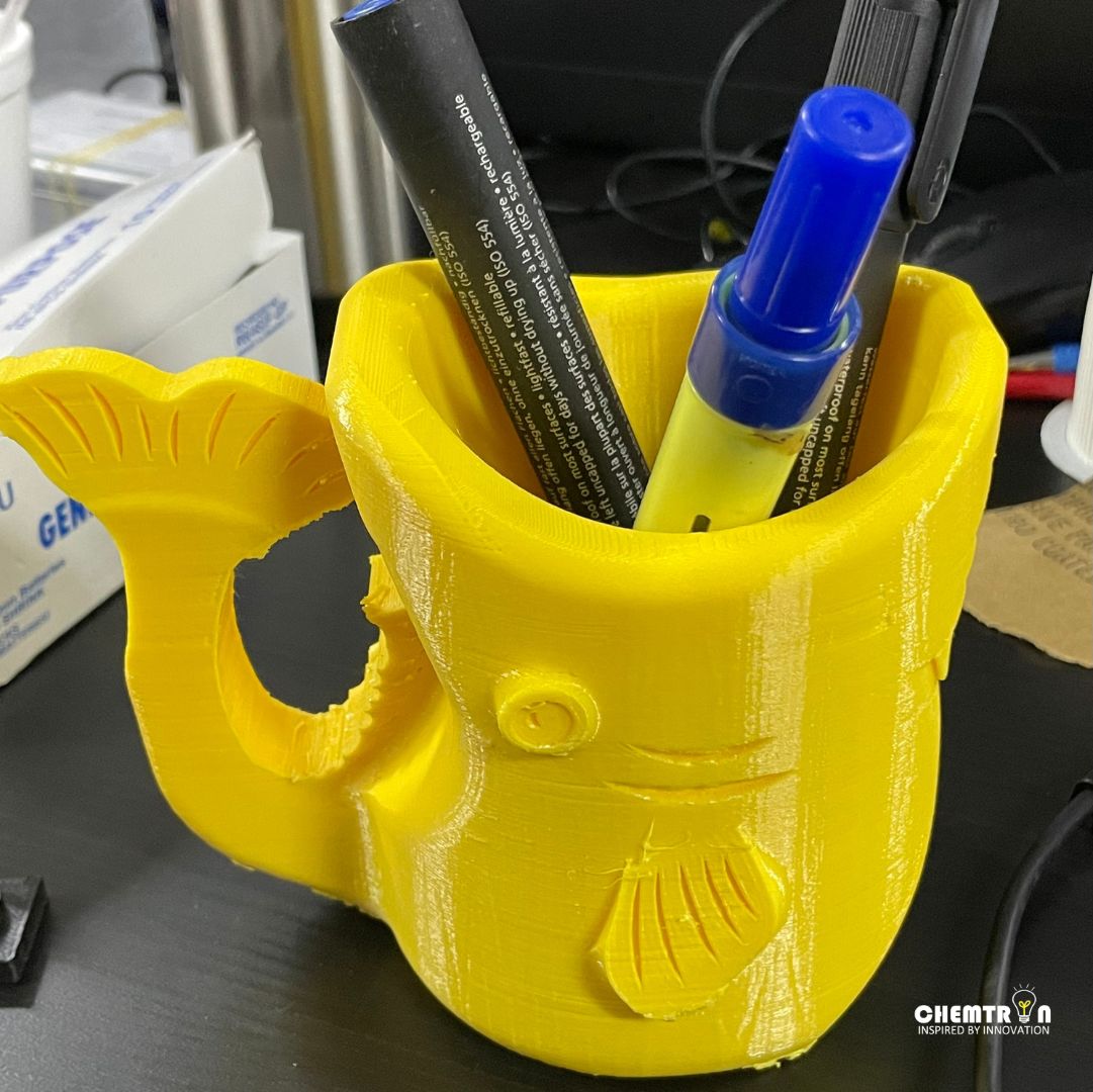 ChemtronSG's tweet photo. Found some pens lying around. Now got a holder for them.

Follow us for more awesome prints!

#3dprinted #3dprint #3dprinter #3dprinting #3dprintedpenholder #fishcup #chemtron #prints #design #art #technology https://t.co/jJlepgryEt