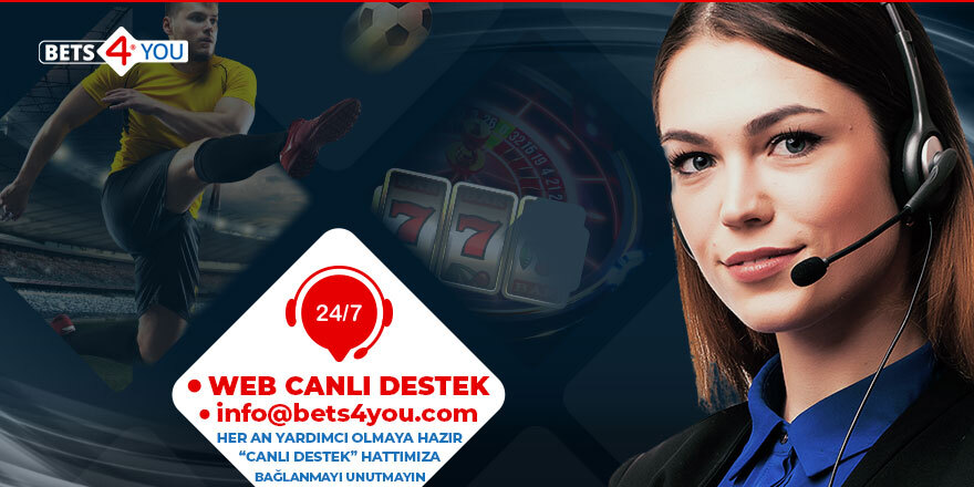 🍀7/24 Canlı Destek!
🍀Bets4you Hep Yanında!
🍀Hemen Üye Ol!
▶️ kisa.link/Bets4youoffici… ◀️