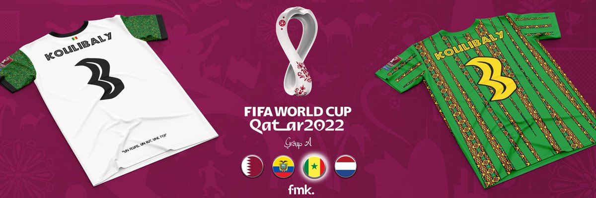 fmkdesign's tweet photo. Qatar World Cup 2022 Concept Kits - Group A
.
@footballsenegal @pumafootball 
.
#footballsenegal #Qatar2022 #Qatar #WorldCup #Senegal   #footballkit https://t.co/hRFvzj3Zuj