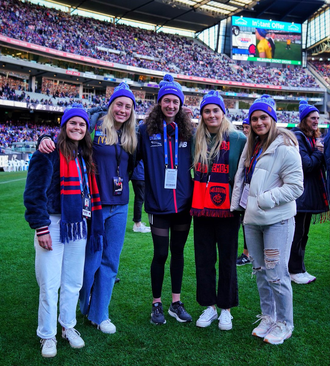 Melbourne AFLW tweet media