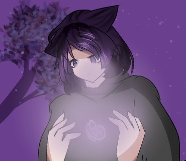 quinnphtwt's tweet photo. Thank you for the fan art Yokashi. Man, my followers are so talented. 🖤💜 #PHvtuber #ENVtuber #wolfgangart https://t.co/7RIZ73f5z2