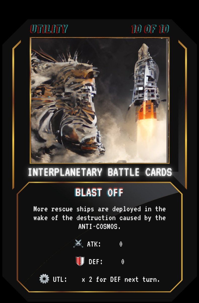 TangledNFTs's tweet photo. CONGRATULATIONS @That_Kiwi_Geye winner of Interplanetary Battle Cards #GenChallenge WK3 🎮🔥🃏

As an active #IBCGamer, you have won a crucial #Utility #NFT ⚙️

GEN CHALLENGE WK 4 STARTS NOW ⏰️
Only 2 weeks remaining - grab your Deck today!!

@NotsNfts #NSA
@OmniFlixNetwork https://t.co/OWUxD70a4u