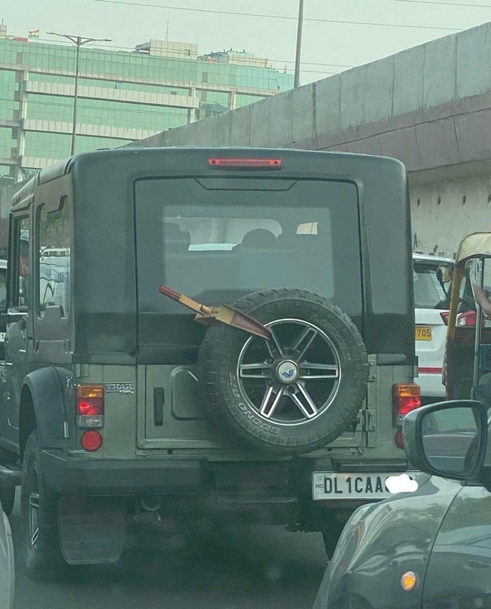 Nothing can stop a Mahindra Thar😅..#liveyounglivefree <a href="/anandmahindra/">anand mahindra</a>