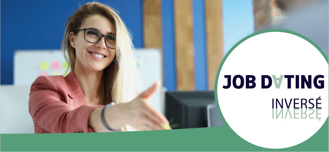 FTravail_PDL's tweet photo. #Emploi | 🔄Jobdating inversé à #Laval aujourd’hui à 14h : inversons les rôles ! 
💡Une méthode de recrutement originale :👥ce sont les recruteurs qui présentent leur entreprise et leurs postes en 6 min top chrono aux candidats
#TousMobilisés #AvecPôleEmploi https://t.co/yepN83D4ef