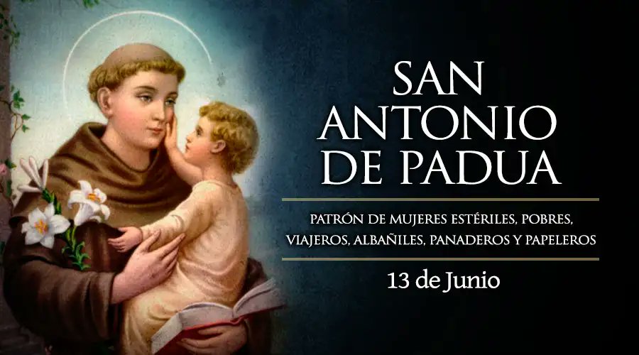 CSAgustinCeuta's tweet photo. Hoy es fiesta en #Ceuta porque celebramos #SanAntonio.

Felicidades a todos los Caballas y en especial a todos los que comparten nombre con el santo 😍😍😍.

#Agustinos #CSACeuta #Cuídala #SanAntonioDePadua https://t.co/I8VBGBPnSV