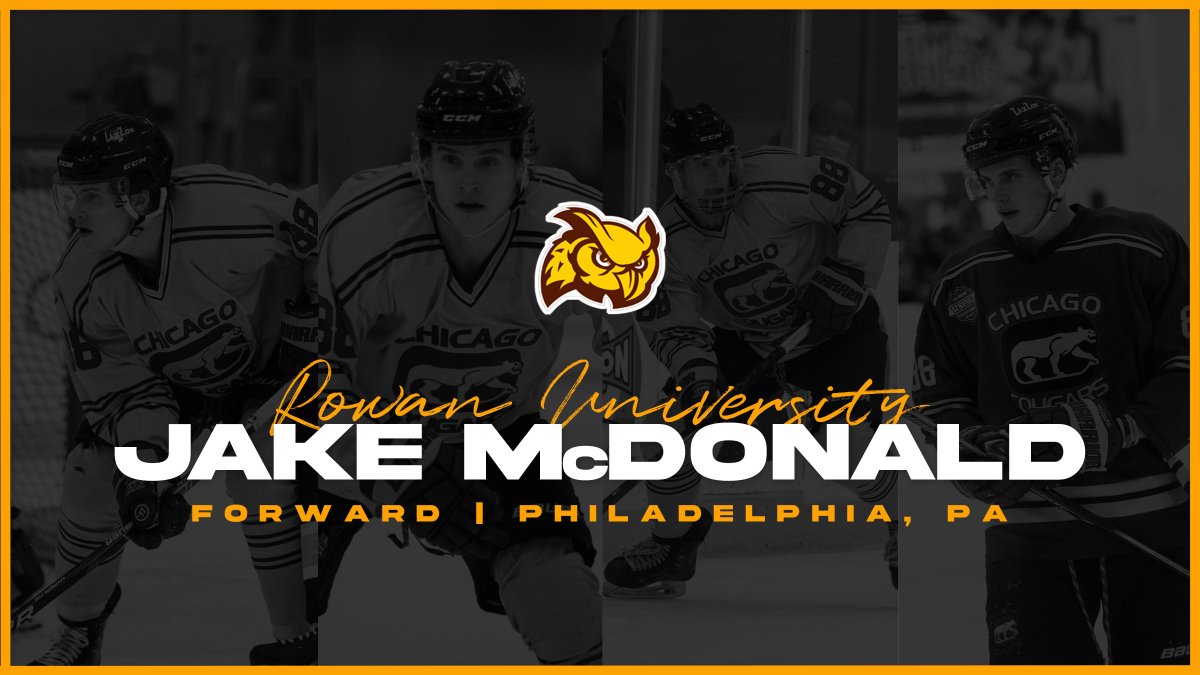 ChiCougarsHky's tweet photo. Please join us in congratulating Cougars forward Jake McDonald on his commitment to @RowanHockey!
Your leadership skills on and off the ice will be missed, but we're so excited for this next chapter of your career!
#GoCougs🐯 | #CougCommitments https://t.co/LPFxvajGbl