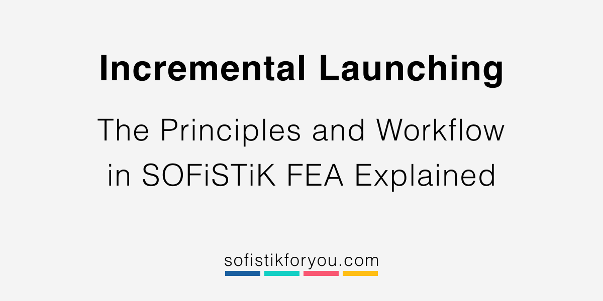 SofistikForYou's tweet photo. The challenge you'll face analysing and designing launched bridges is the massive amount of construction stages. 

Read about the principles of incremental launching in SOFiSTiK FEA.
https://t.co/A9ihbqYFQW https://t.co/dMJ7hQqNjh