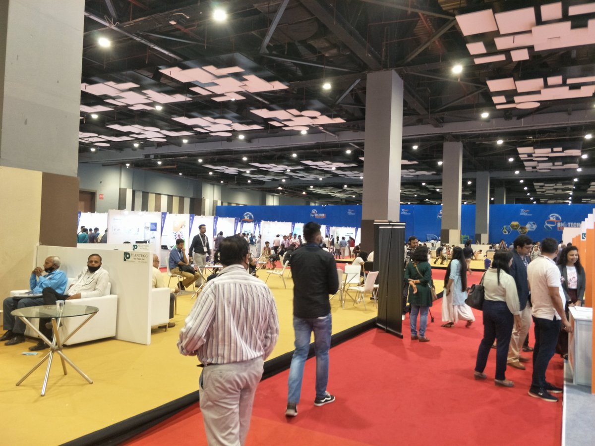 IiceIiser's tweet photo. IICE, IISER Bhopal (nominated by DST) participated @Biotech Startup Expo 2022 (June 9/10 at Delhi). Presence of the Hon'ble Prime Minister Shri Narendra Modi @narendramodi added a great value to the  event.
Thanks to @BIRAC_2012 , @IndiaDST  and GOI for organizing the event. https://t.co/1NqCfXCAfg