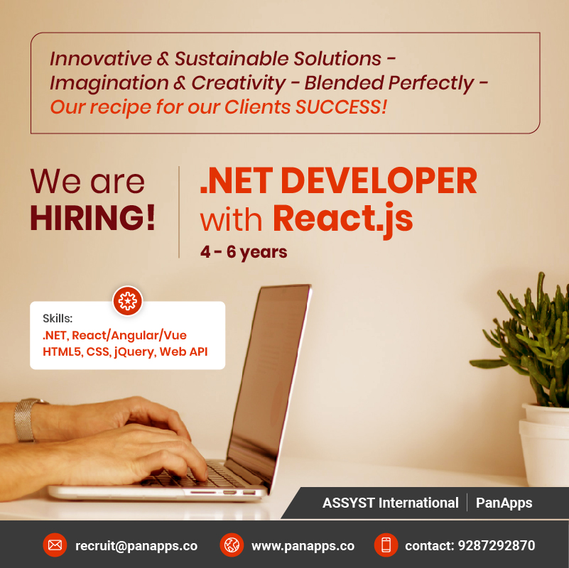 AssystIndia's tweet photo. #dotnet #webdeveloper #developerlife #hiringandpromotion #hiringalert #softwaredeveloper #backenddeveloper #angular #reactjs #sql #vuejs #dotnetdevelopment #frontenddeveloper #webdevelopment #coding  #programmer #web #coder #reactjs #html #css #react  #reactnative #angularjs #css https://t.co/TBsbyWwEra