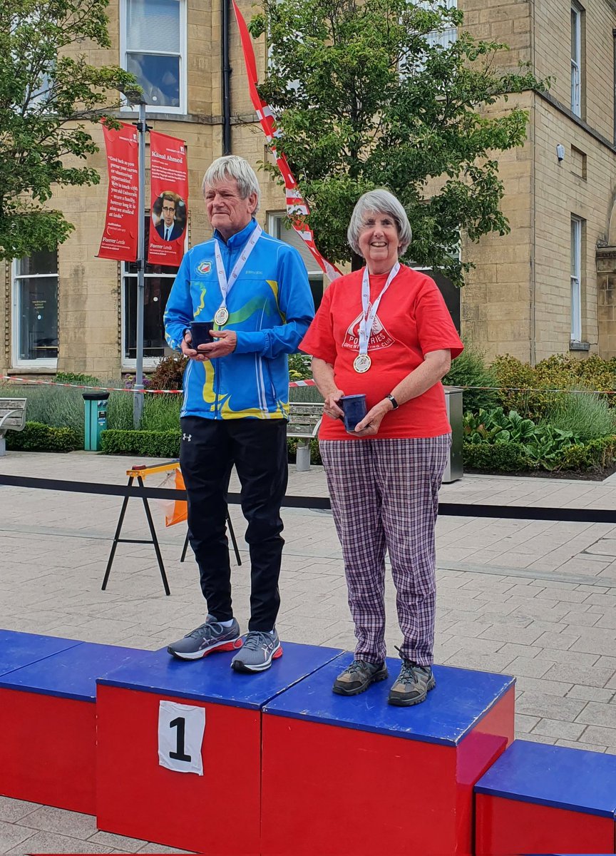 PotteriesOClub's tweet photo. Congratulations Jean & Eden on the podium at the British Sprint orienteering championships.
Jean 🥇 W80, Eden 🥈 W12
Also Martin 6th M45, Lil 6th W60 #sprintorienteering
#orienteering #POTOC #runfast https://t.co/HR455vLjcg