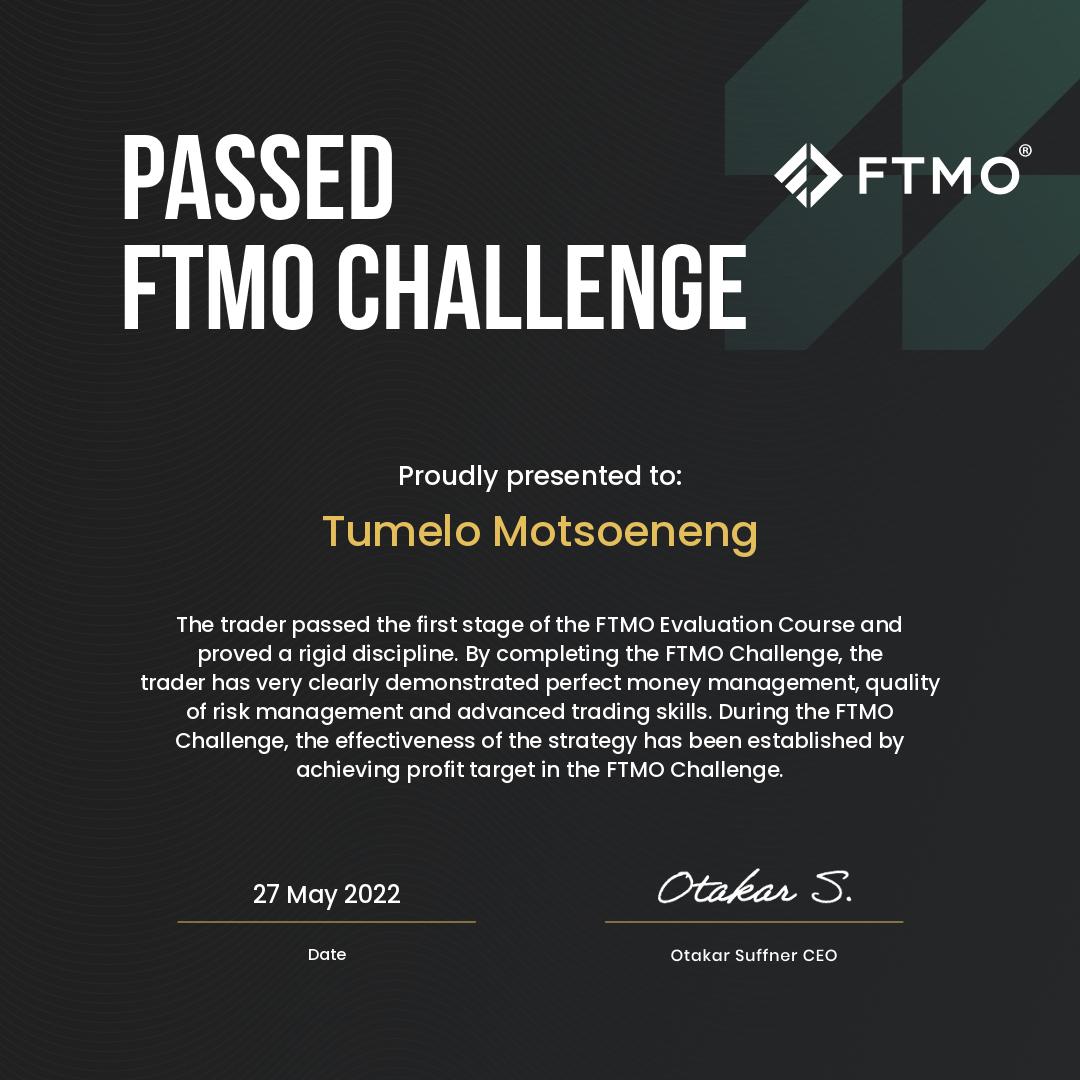 caveset's tweet image. #ftmo done. Streams of income. Accounts secured.
#robochop #elektrolanalysis