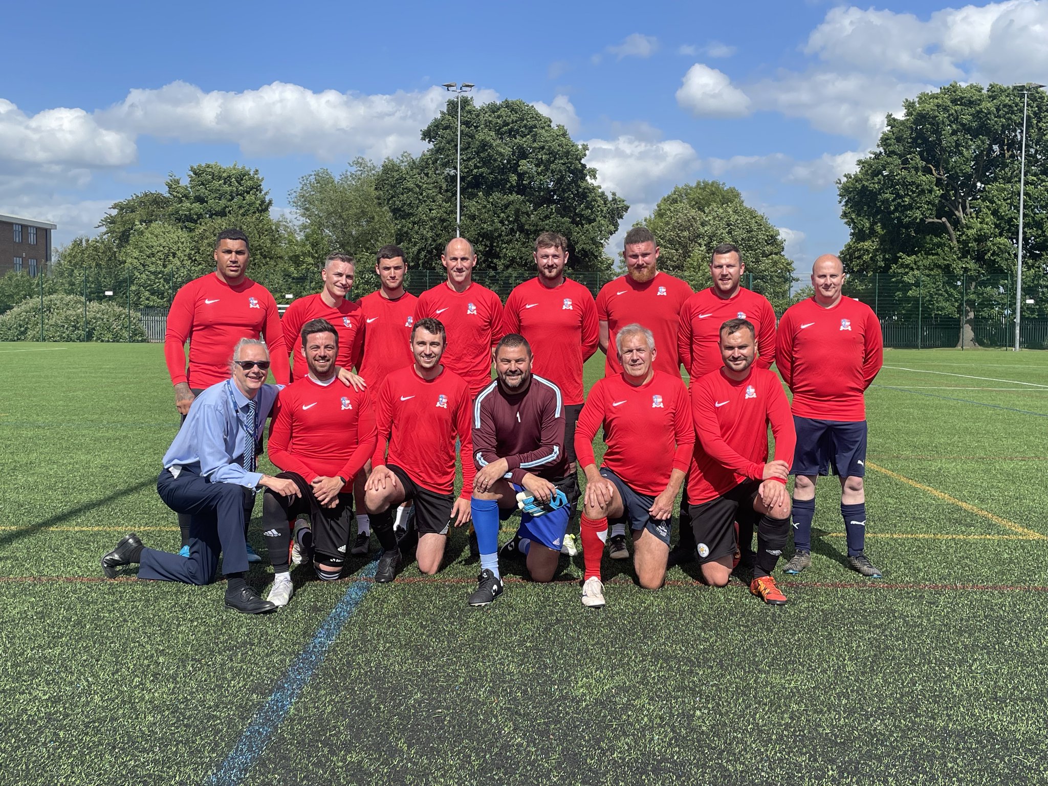 The Coleshill School on Twitter "Our staff football team played